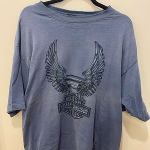 Distressed Vintage Harley Davidsone Tshirt